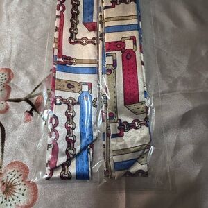 Colorful Chain Pattern Twilly set